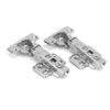 Pair Trailer Cabinet Hinge Spring Buffer Adjustable Cold Rolled Steel for Wardrobe Kitchen