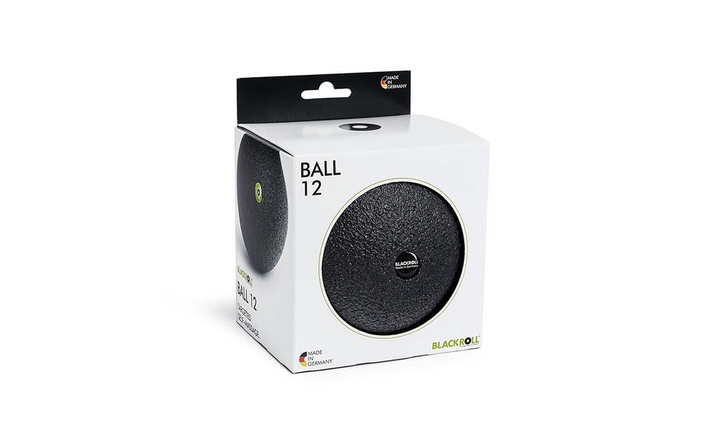 Black Roll Stretch Ball, Made In Germany, Lightweight, Black, Official Japanese Product (12cm/47g)