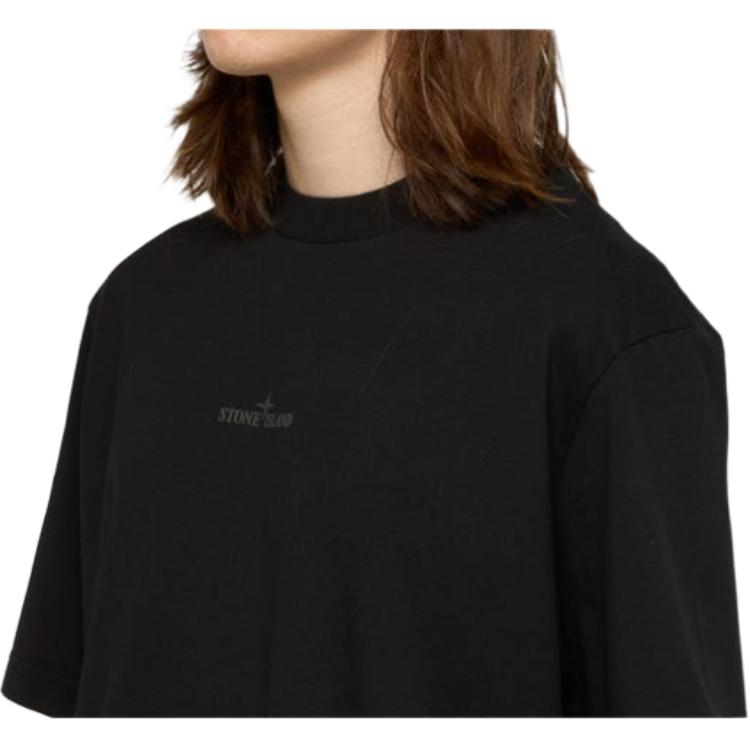 STONE ISLAND Pullover Round Neck Short Sleeve T-Shirt Men Tops K2S152100037S0241-V0029