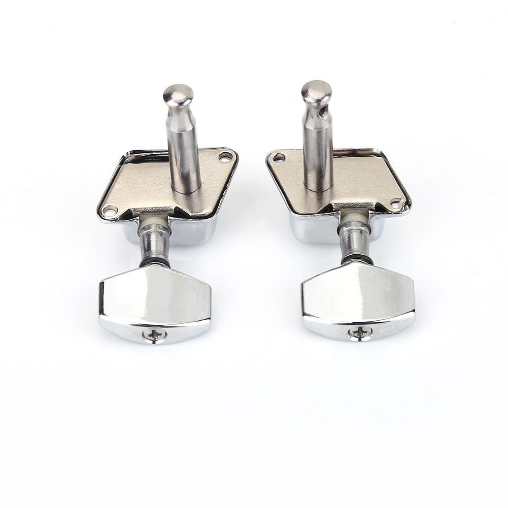 3R 3L Semiclosed Metal Machine Heads String Tuning Key Pegs Tuners for Folk Guitar