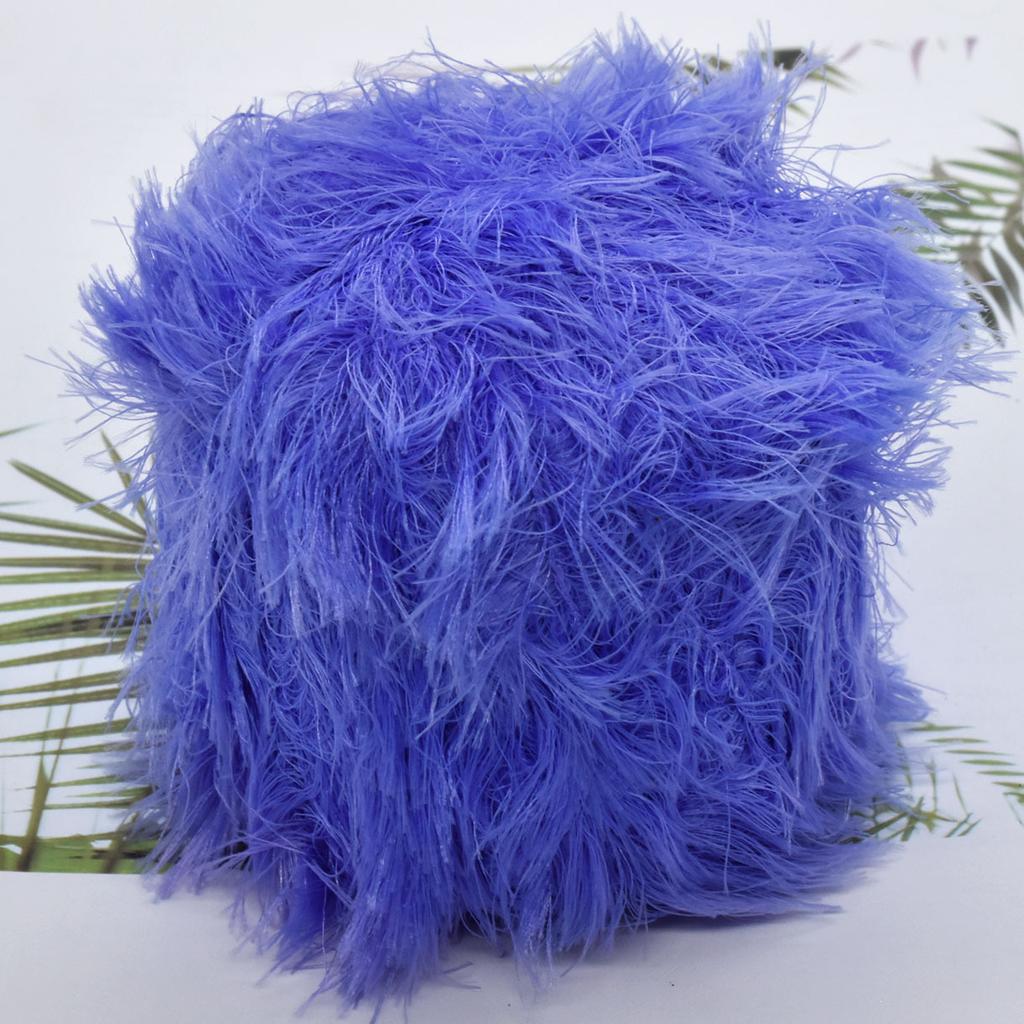 6 Stück 300g/10.56oz Nerz Samtgarn Ultraweiches Plüschgarn zum Stricken & Häkeln Luxus DIY Garn für Decken Schals Flauschiges Bastelgarn Setcx