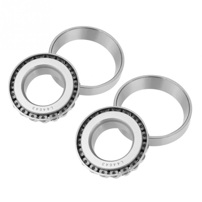 Buy 2 Pcs L44643 Steel Single Row High Speed Tapered Roller Bearings