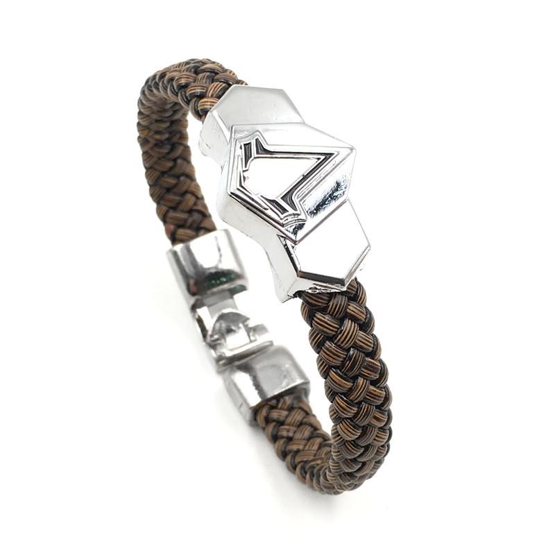 Pattern Knitted V Anime Bracelet Minimalist Outfit Accessory Casual Chain Hand
