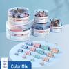 Colored Swallowtail Binder Clips: Office Supplies for Classifying Small Stationery and Large Files