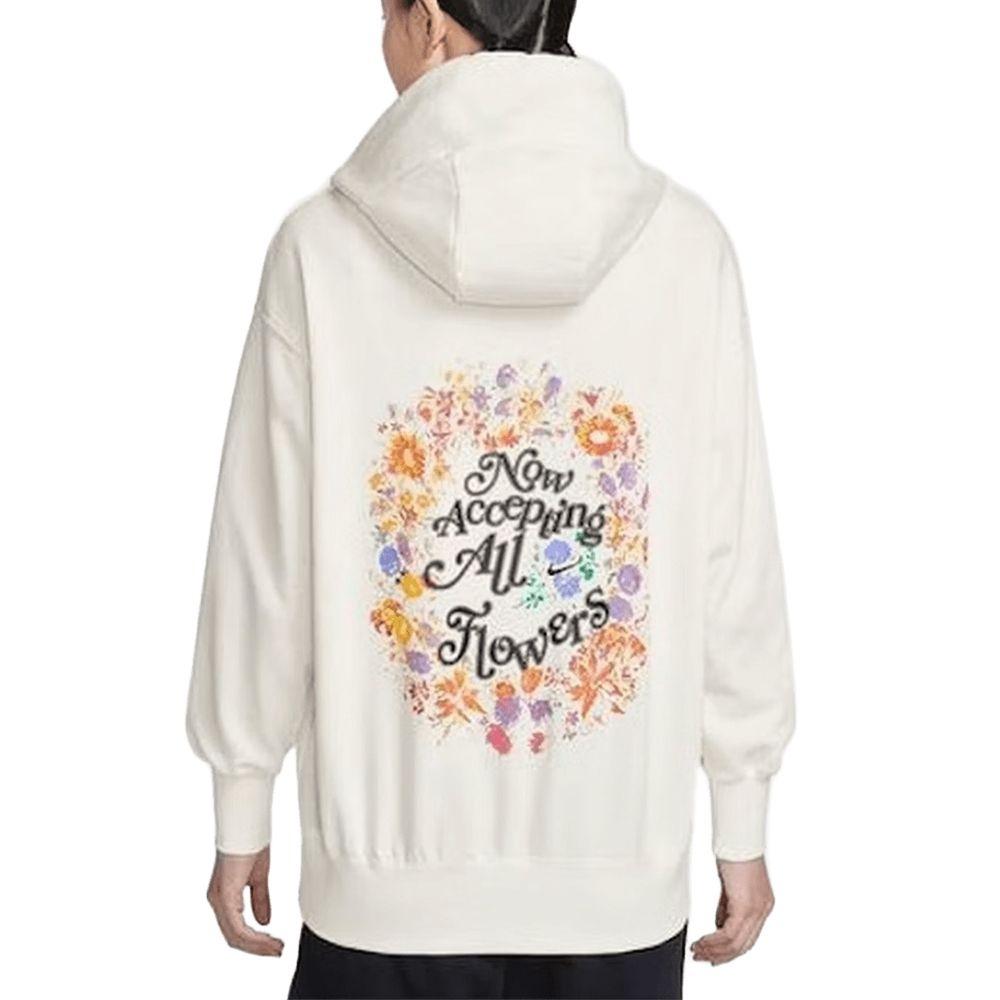 Nike Solid Color Hooded Sports Casual Sweatshirt Women sweatshirt HV8103-133