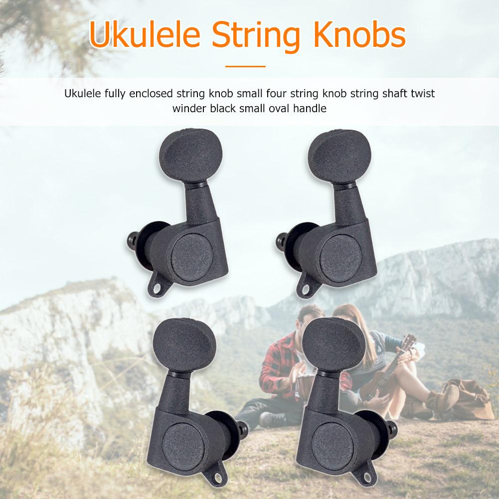 4pcs Ukulele Tuning Pegs Universal Strings Button Tuning Pegs Zinc Alloy Replacement Ukulele Parts Accessories