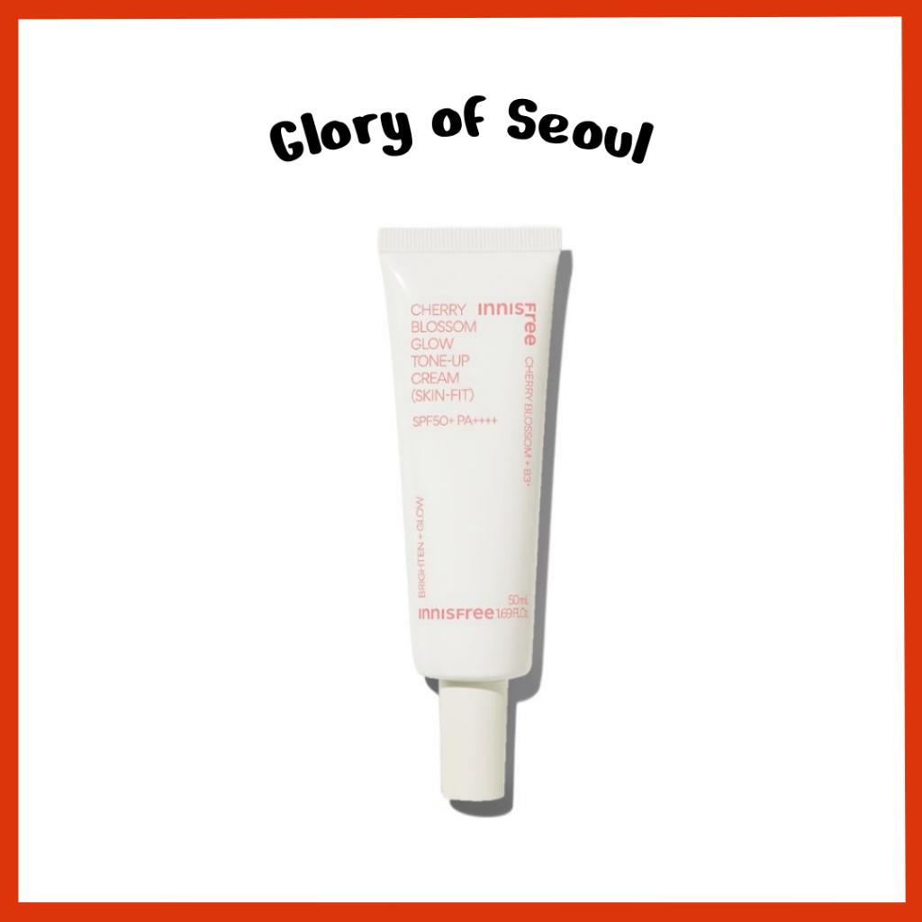 INNISFREE Jeju Cherry Blossom Skin-Fit Tone-up Cream SPF50+ PA++++ 50ml