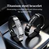 Mode Auto Logo Titanium Staal Sport Polsband Accessoire Cadeau Voor UX250h RX450h CT200h RX400h NX LX GC RX UX GX