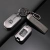 Silver TPU Car Remote Key Case Cover Holder Shell Fob For Honda Civic HRV CRV CR-V XRV Crider Odyssey Pilot Fit Accord 2015-2018