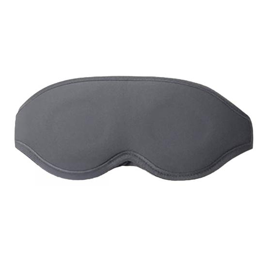 

Zero Pressure 3D Eye Mask with Adjustable Straps Men Women Light Blocking Eye Cover Breathable Travel Naps Sleeping Blackout Blindfold 1 серый