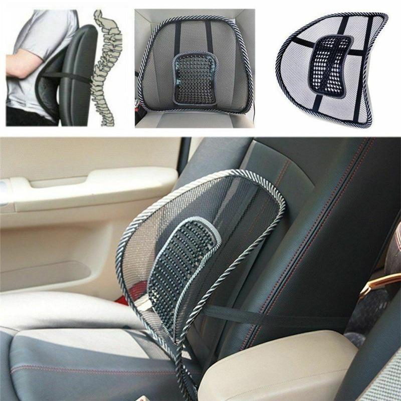 Cool Vent Kissen Mesh Rücken Lendenstütze Büro Zuhause Autositz Stuhl LKW Sitz