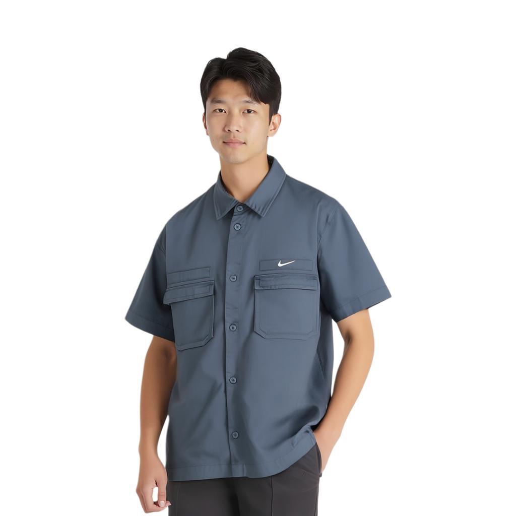 New Nike Shirts Men's Blue DX3341-491