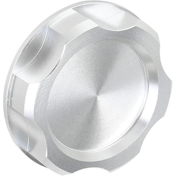 Car Aluminum Alloy Engine Oil Filler Cap Plug Cover Replacement Silver Tone for Honda EK Civic EG Valve Oil Cap