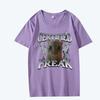 Certified Freak Funny Cat Meme T Shirt men women Oversized 100% Cotton Hot sale short sleeve Summer print Unisex plus size tops