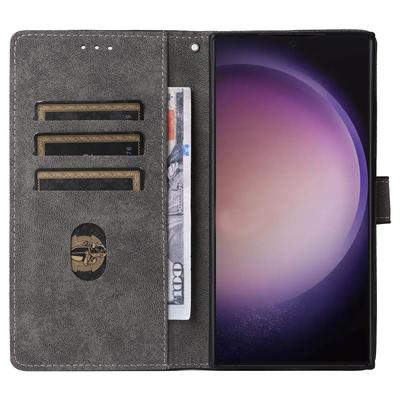 For Samsung Galaxy S24 Ultra Case PU Leather Wallet RFID Blocking Phone Cover