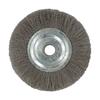 5 Inch Wire Wheel Abrasive Wire Wheel For Surface Preparation Peeling Polishing High Efficiency Metal Deburring