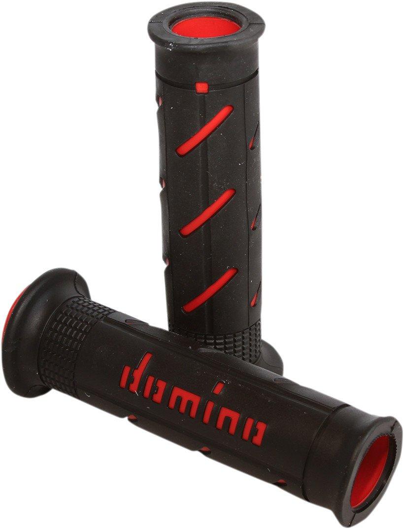 Руль Domino Street Термопластик Черный x A25041C4240 Рукоятки, Тип, 126мм, Резина, Красный,