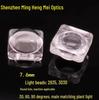 7.6mm 2835 LED Beads with 60° Lens for Wall Washer Light Strips