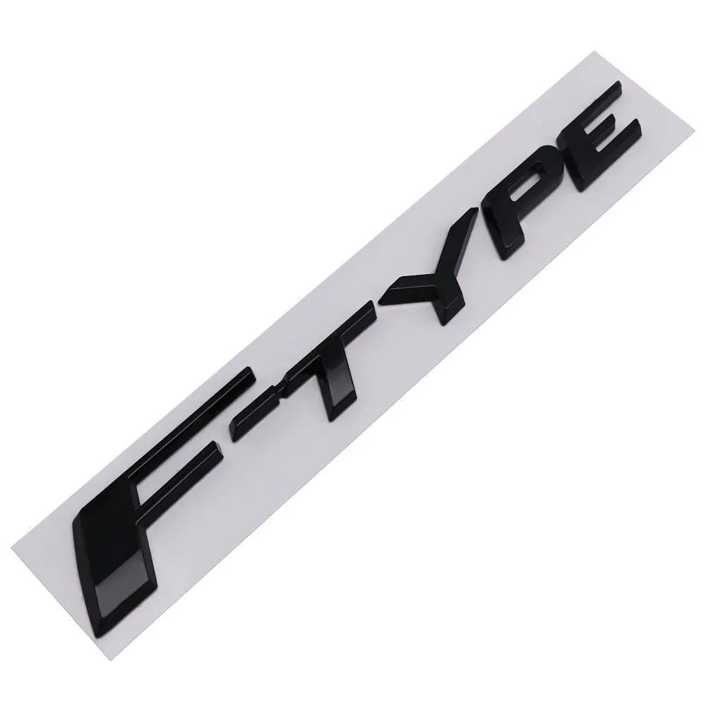 ABS Car Trunk Whole Body Badge Sticker for F-PACE E-PACE F-TYPE XJS XJ8 XF X260 XE XEL XFL Rear Emblem Decal Accessories
