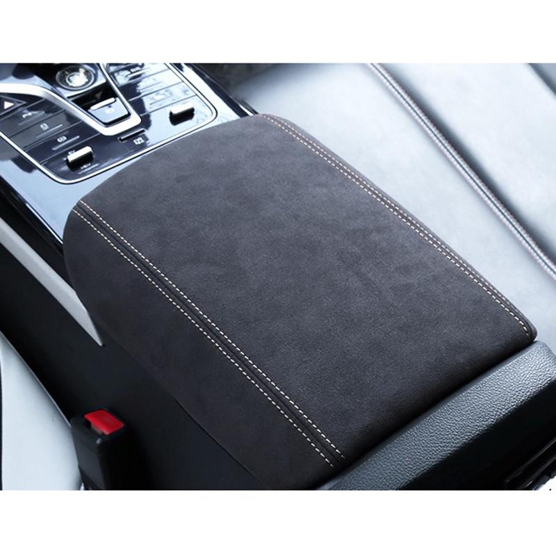 Central Control Armrest Pad Suede Leather Protector Mat Cushion Interior Armrest Cover for BYD KING Destroyer 05 -2024 2025