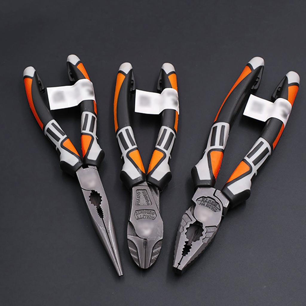 8   Wire Plier Professional Electrician Plier  -  Steel Wire Cutter Stripping Crimping Tool