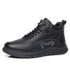 Men's Shoes 2025 Autumn New Trend Board Shoes Men's Leather Shoes Fleece Warm Outdoor Tooling Sports and Leisure Shoes