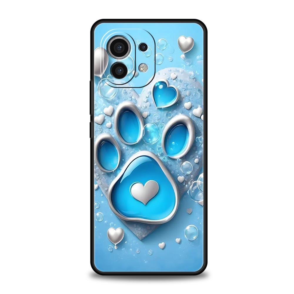 Og Paw Print Aesthetics Phone Case Cover for Xiaomi Mi 17 15 14 13 12 11 Ultra 15T 14T 13T 12T 11T Pro Lite 5G Soft TPU Shell