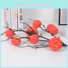 Ornaments Persimmon Simulated Room Decoration Artificial Plants Photography Prop