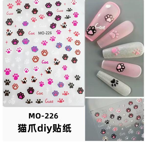 Cute Nail Stickers - Self Adhesive Decals