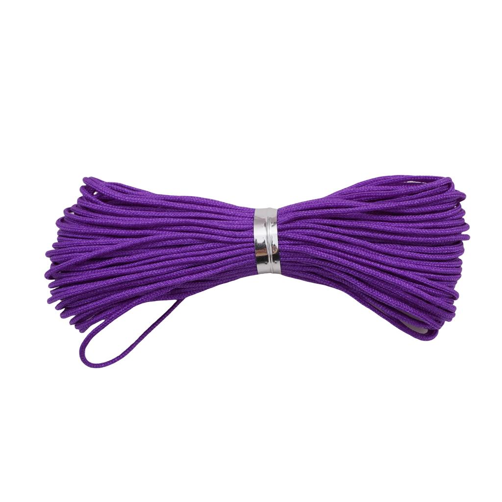 5-50m/lot 0.8mm Cotton Cord Nylon Cord Thread String DIY Beading Braided Bracelet Jewelry Making