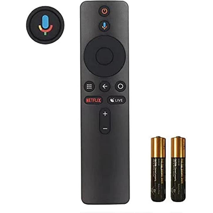 Новый голосовой пульт дистанционного управления Работает с Xiaomi Mi Box S XMRM-006 Пульт с батарейками