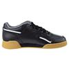 Reebok Workout Leather Round Toe Low Top Lifestyle Sneakers Men Sneakers Black Brown DV4300
