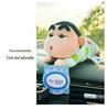 Cute Crayon Shin-chan White Dog Beanbag Plush Pendant