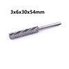 High Speed Steel Rotary Burr Cutter for Root Tone Carving and