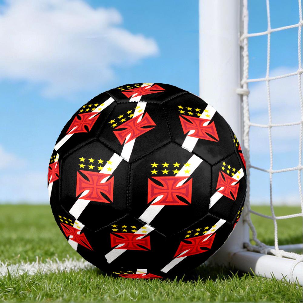 Vasco Football Club Printed Size 5 Soccer Balls, High-Quality, Anti-Slip, Protective Football, A Unique Gift , Birthdays, Christmas Gifts