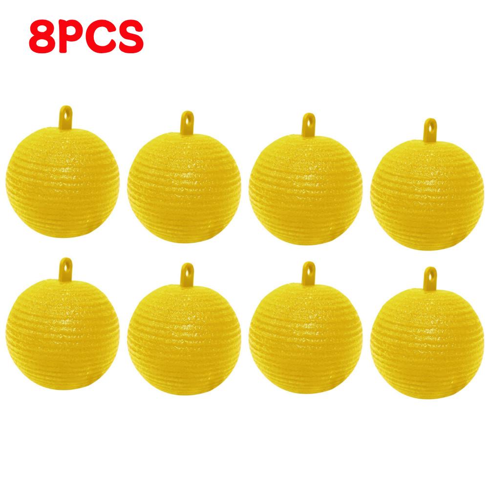 1-6PCS Ball Fruit Fly Catcher Pest Control Sticky Trap Wasp Bee Insect Trap Flying Insects Traps Ball for Catching Fruit Insects