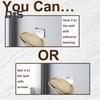 Cowboy Hat Wall Hook Adhesive Screw Mount Heavy Duty Acrylic Multifunction Wide Brim Cowgirl Hat Hanger Organizer Display Rack