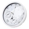 Round Weather Station Aluminum Alloy Mechanical Movement Wall Hanging Thermometer Barometer Hygrometer for Indoor