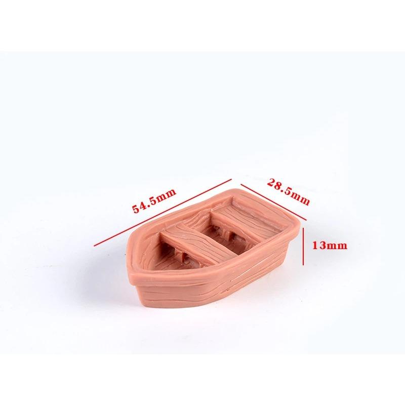

DIY Handmade Model Micro Landscape Decoration Architecture Sea View Boat 1pcs разноцветный