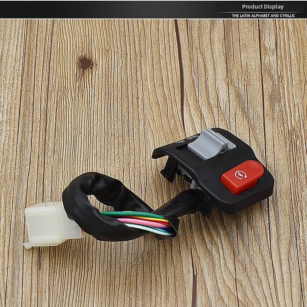 High Compatibility Switch Pair for Motorcycles Scooters For Electric Scooters with Left Right Controls and 9 Pin Connector