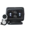 LED Marine Searchlight,60W 12V24V Remote Control Spotlight,360 Degree Rotating Work Light,for Boat Truck SUV 4x4 Off-Road,7 Inch