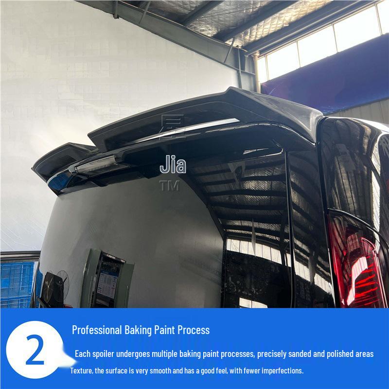 Ford Tourneo Custom No-Drill Roof Spoiler Tail Wing Accessory