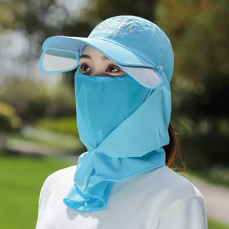 Sunscreen Cap with UV Protection Breathable Lightweight Hat for Fishing Hiking and Traveling Outdoors