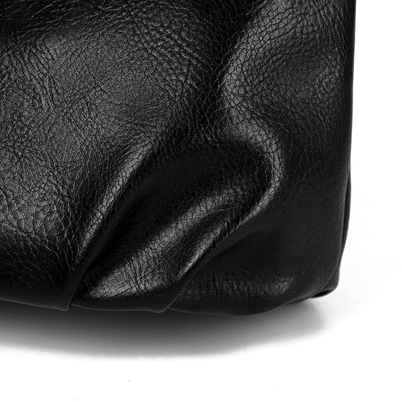 Borsa a Spalla Vintage da Donna in PU Grande Capacità Borsa a Tracolla Piccola Quadrata