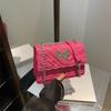 Schmetterling Kleine Tasche Damen Herbst Ausländischer Stil Vielseitige Kette Umhängetasche Schulter Kleine Quadratische Tasche
