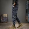 JYL Mens Jeans Stripe Cargo New Loose Straight American Street Denim