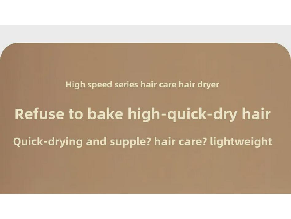 Foldable Negative Ion Hair Dryer with Blue Light for Home, Salon, and Dorm Use