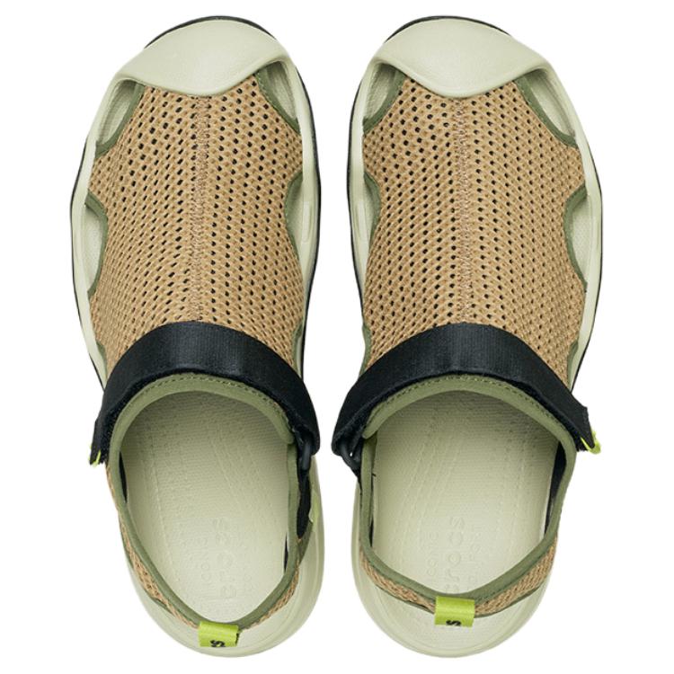 Crocs Swiftwater Mesh Deck Sandal Sepia Men's 211095-2EY