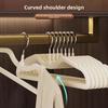 Home Use Seamless Anti-Shoulder-Angle Anti-Slip Collar-Retracting Short-Neck Hanger