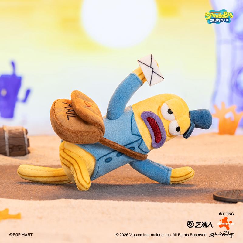 POP MART Amici di Bikini Bottom - Serie 2 Peluche Fantasiosi Scatola a Sorpresa